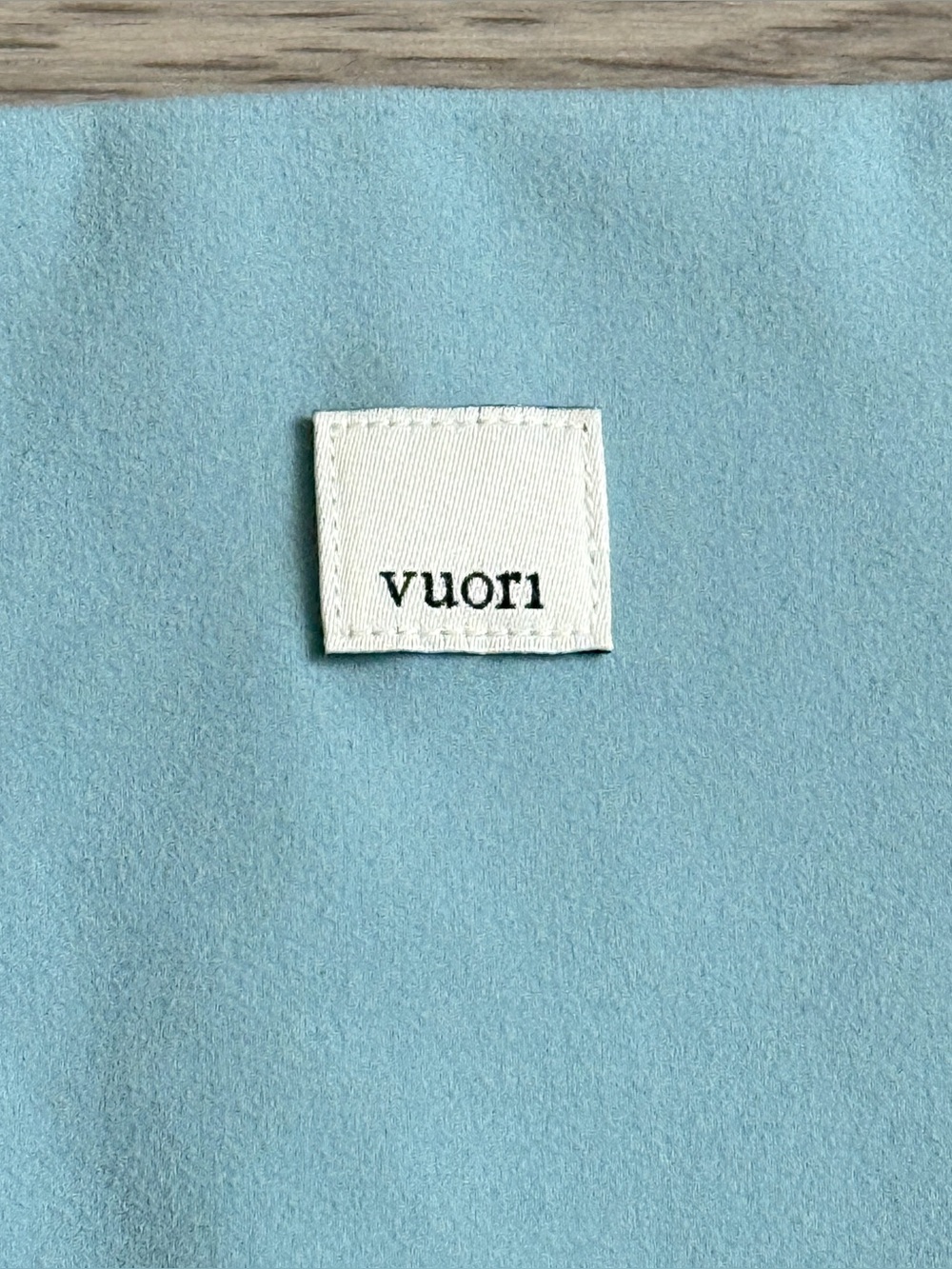 Vuori Studio Pocket Legging in Light Aqua Blue | Size S - Picture 8 of 9